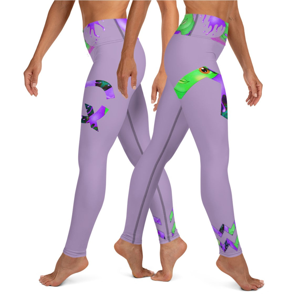 Aquarius Leggings- Topaz Pink. Yoga Pants for Women. WickedYo.